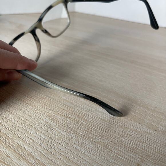 Ray-Ban RB5279 5540 Eyeglasses READ Gray Horn Fade Square Frames Only 53-18-145 - Picture 8 of 11